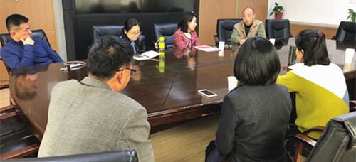 江國華書記調研天辰娱乐大學英語課程建設