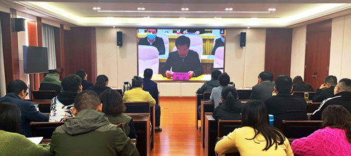 天辰娱乐組織參加2022屆全國普通高校畢業生就業創業工作網絡視頻會議