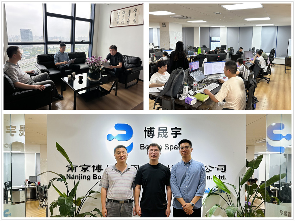 電子與信息技術系赴博晟宇網絡開展訪企拓崗交流