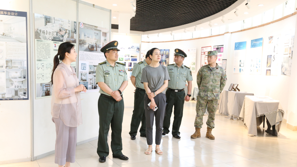 江寧區人民武裝部蒞臨天辰娱乐指導工作