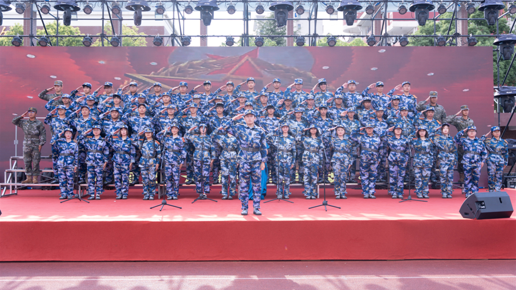 天辰娱乐舉行2024學生軍歌大合唱比賽